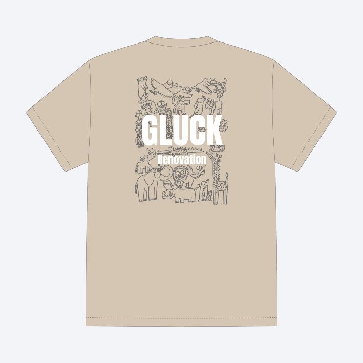 動物Tシャツ(2色)