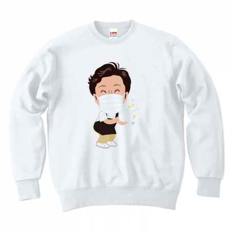 スタンダード トレーナー 183-NSC 前面プリント【FamilyMartのぼり柄】