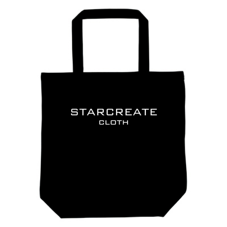 キャンバストートバッグ(M) 778-TCC 片面プリント【STARCREATE柄】