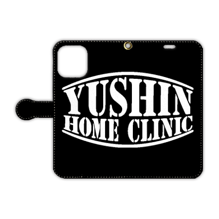 iPhone手帳型ケース【yushin柄】