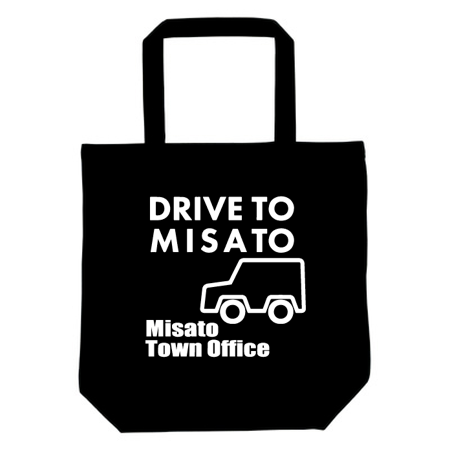 キャンバストートバッグ(M) 778-TCC 片面プリント【DrivetoMisato2柄】