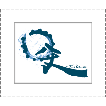 横向きファブリックパネル(六つ切)【ていこ会2020柄】