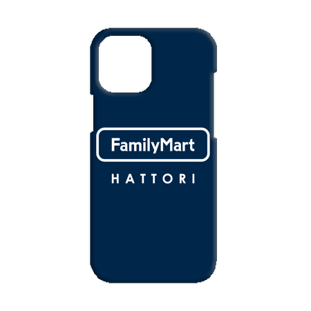 iPhoneハードカバーケース【FamilyMartエプロン柄】