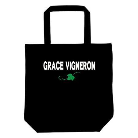 キャンバストートバッグ(M) 778-TCC 片面プリント【GRACE_VIGNERON柄B】