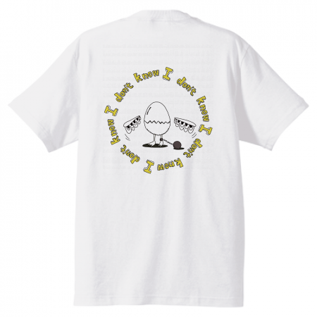 【mecara】 ロゴTシャツ(ホワイト)