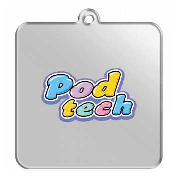 【BASESET】キーホルダー(正方形)