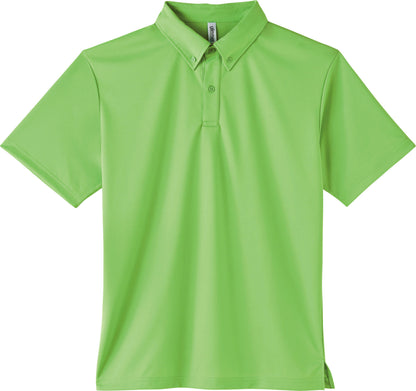 [Plus-1] 313-ABN 4.4oz dry button down polo shirt (no pocket) L~3L