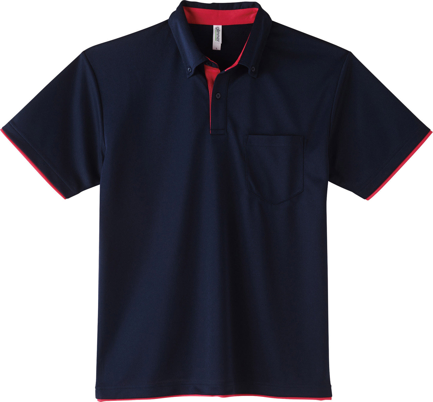 [Plus-1] 315-AYB 4.4oz Dry Layered Bota Polo Shirt