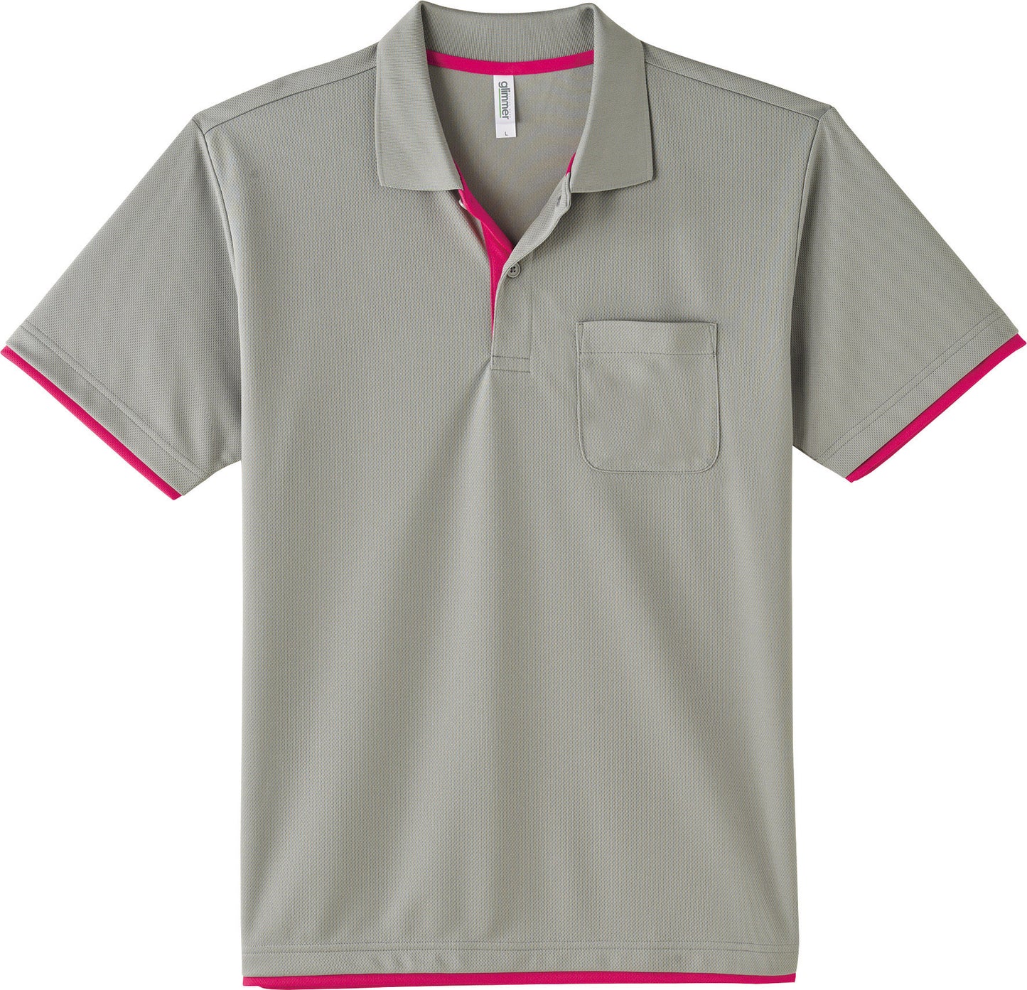 [Plus-1] 339-AYP 4.4oz Dry Layered Polo Shirt SS-LL