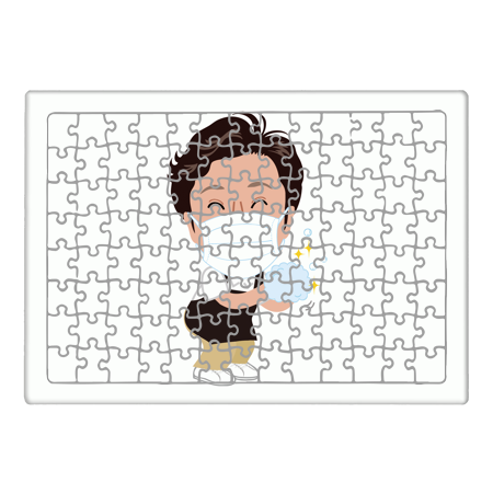 Jigsaw puzzle [FamilyMart banner pattern] 