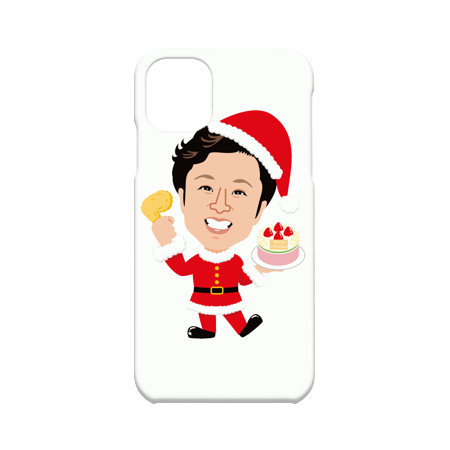 iPhone Hard Cover Case [Christmas Banner Pattern] 