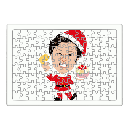 Jigsaw puzzle [Christmas banner pattern] 