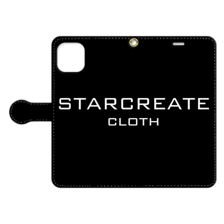 iPhone notebook type case [STARCREATE pattern] 