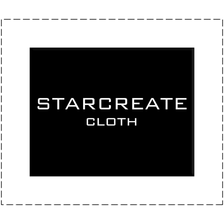 横向きファブリックパネル（六つ切）【STARCREATE柄】