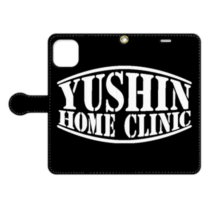 iPhone手帳型ケース【yushin柄】