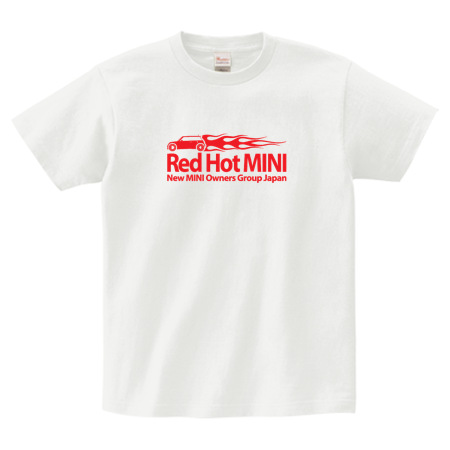 Heavyweight T-shirt 085-CVT Front print [RedHotMINI2 pattern] 