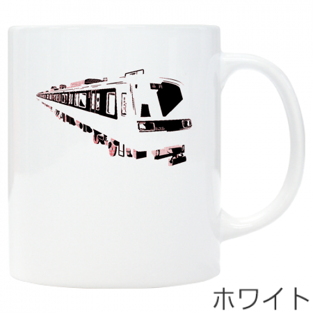 One point mug cup [train pattern] 