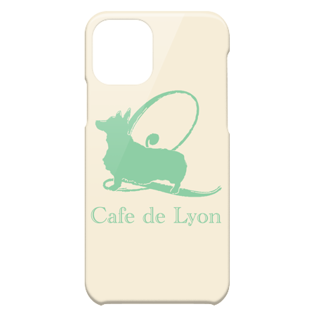 iPhone hard cover case [CafedeLyon pattern] 