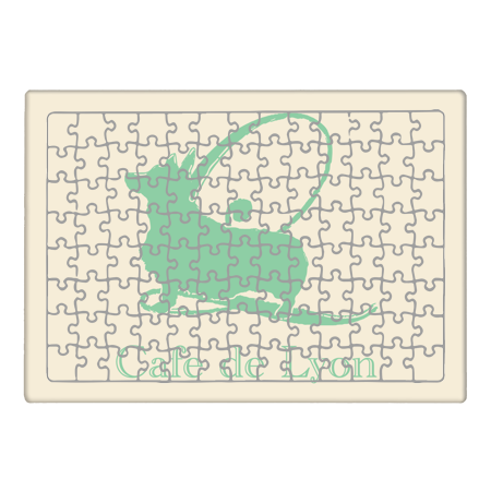 Jigsaw puzzle [CafedeLyon pattern] 
