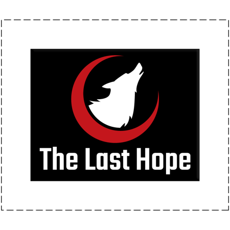 横向きファブリックパネル(六つ切)【The_Last_Hope柄3】