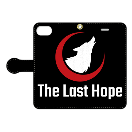 iPhone notebook type case [The_Last_Hope pattern 3] 