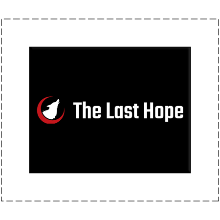 横向きファブリックパネル(六つ切)【The_Last_Hope柄2】