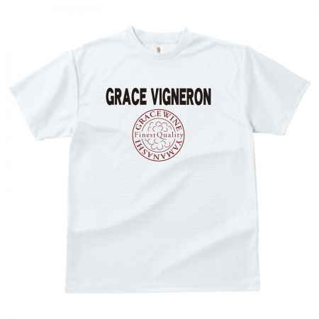Dry T-shirt 300-ACT front print [GRACE_VIGNERON pattern A] 