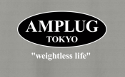 [AMPLUG TOKYO] circle "weightless life" long sleeve T-shirt (gray)