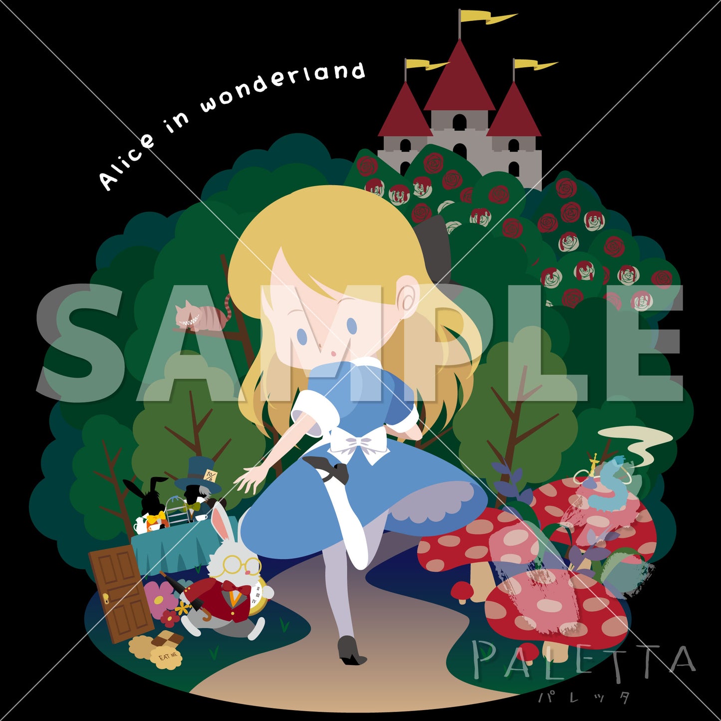 【Paletta】i02-01 Alice in wonderland