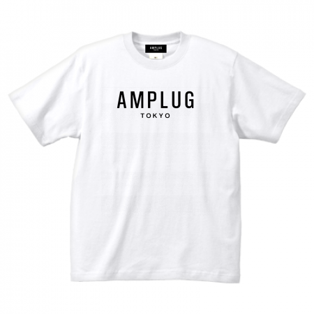 [AMPLUG TOKYO] AMPLUG original T-shirt (white)