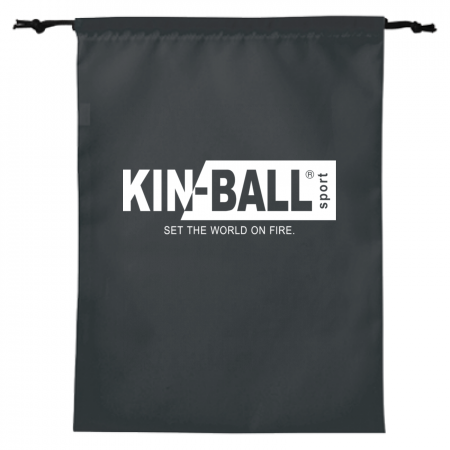 Poly drawstring bag (L) [KINBALL-SETTHE (for children) pattern]