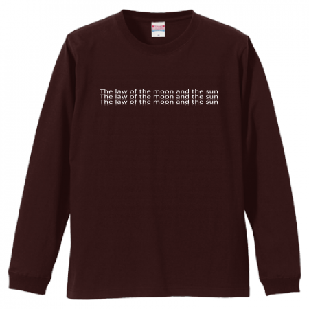 [1/400] Long T-shirt (dark brown)