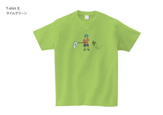 [mmo_order] Masakazu Mimura Illustration parent-child T-shirt D