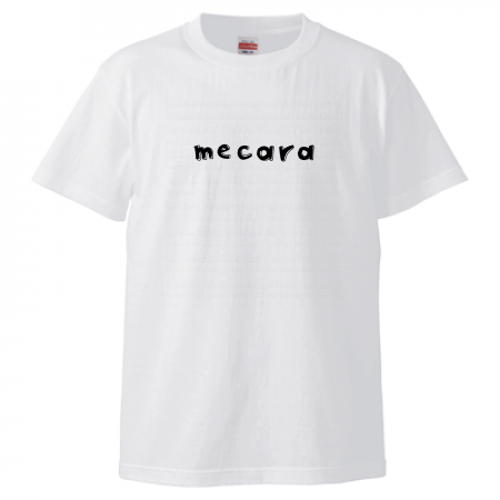 [mecara] Logo T-shirt (white)