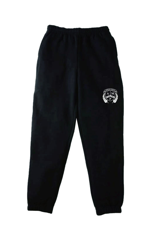 [AMPLUG TOKYO] UNIVERSITY set up sweat pants (black)