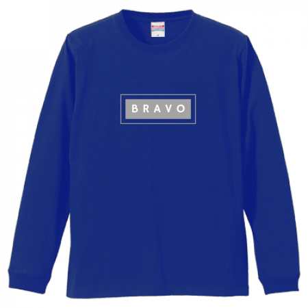 BRAVO LONG SLEEVE T-SHIRT BLUE