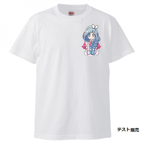 【demo-site】キャラＴシャツ（ホワイト）