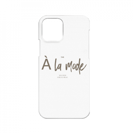 [A la mode] iPhone 12PRO hard cover case
