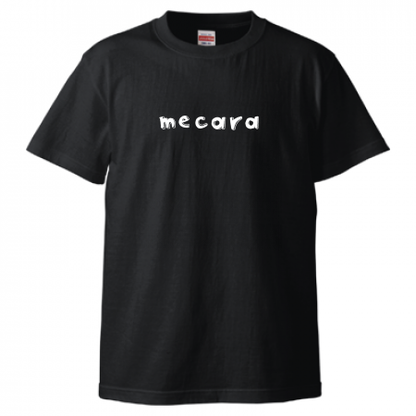 [mecara] Logo T-shirt (Black)