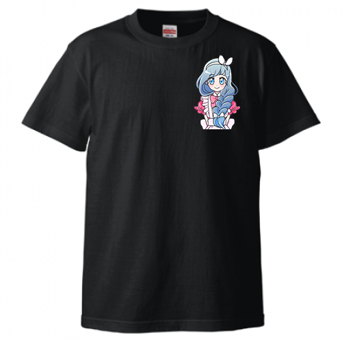 [demo-site] Character T-shirt (Black)